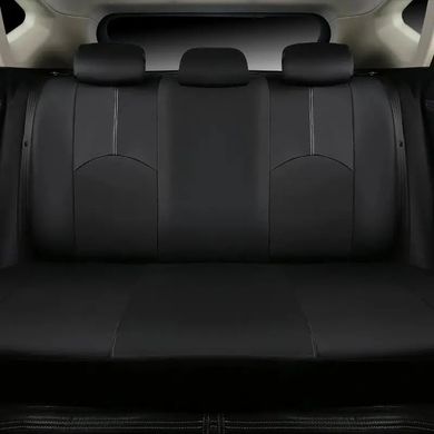 Универсальный набор чехлов на сиденья авто из экокожи (4594)