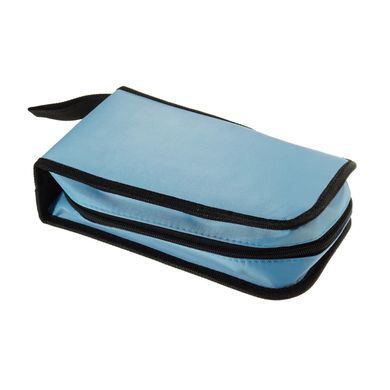 Портативный набор посуды для пикника в сумке, Голубой (4625)