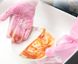 Силиконовые перчатки для мытья посуды розовые (4464) фото 3 из 6